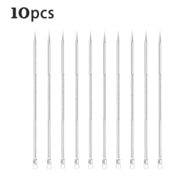 Stainless Steel Blackhead Remover, Pimple Popper Tool for Blemish, Whitehead, Acne Removal, Suitable for Normal Skin