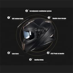 Full Face Motorcycle Helmets Latest Downhill Racing Motorbike Riding Casco Capacete De Moto DOT Approved For Men Women Kask GXT