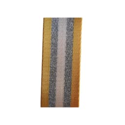 1.5 Inch Wide 3 Meters Metallic Golden/Silver Strip Webbing Strap For Bag Strap DIY Crafting Projects
