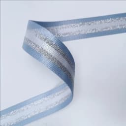 1.5 Inch Wide 3 Meters Metallic Golden/Silver Strip Webbing Strap For Bag Strap DIY Crafting Projects