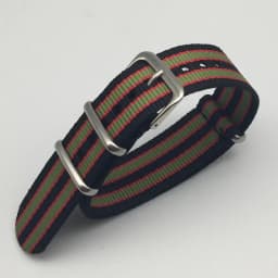 Nylon Canvas Strap 18mm 20mm 22mm 24mm Sports Fabric Nylon Watchband Accessories Band Buckle Belt