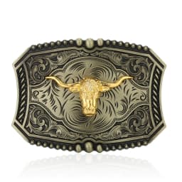 Western Cowboy Relief Belt Buckle Metal Multiple Type Personality Rock Belt Link Buckle Unisex Belt Buckle DIY Supplies