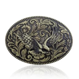 Western Cowboy Relief Belt Buckle Metal Multiple Type Personality Rock Belt Link Buckle Unisex Belt Buckle DIY Supplies