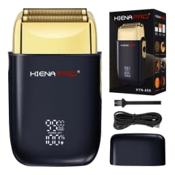 HIENA Shaving Machine Men Electric Shaver Hair Clipper Rechargeable Metal Housing Pro Electric Shaver for Men Electric Home