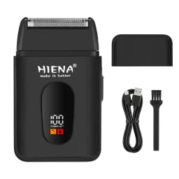 HIENA Shaving Machine Men Electric Shaver Hair Clipper Rechargeable Metal Housing Pro Electric Shaver for Men Electric Home