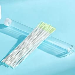 120/60pcs Ear Piercing Cleaning Effective Ear Hole Cleaner Tool Disposable Earrings Hole Clean Paper Line for Removing Dirt Odor