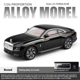 1:24 Rolls Royce Spectre Alloy Diecast Model Car Sound & Light Collection Gifts Christmas Present For Boyfriend Birthday Gifts