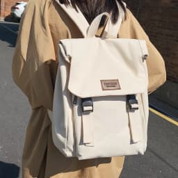 Canvas Schoolbag Female College Student Junior High School Girl High School Student Large Capacity Backpack 2026 New Backpack