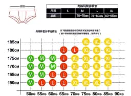 Addicted men's sexy underwear with high cross letters and low waist fashion loose cotton tide Korean briefs