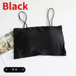 Comfortable Waist Beauty Back Wrap Chest Tube Top Girl No Steel Ring Camisole Bra Underwear New Female Simple Beauty Back