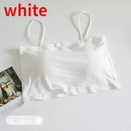 Comfortable Waist Beauty Back Wrap Chest Tube Top Girl No Steel Ring Camisole Bra Underwear New Female Simple Beauty Back