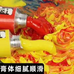 Phoenix 50ml Oil Paint High Saturation Faster Drying Time with Creamy Texture and Consistency for Artists, Students, Beginners