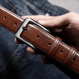 Men's Genuine Leather Needle Buckle Belt Youth Student Korean Versatile Casual Belt Korean Fashion Belt