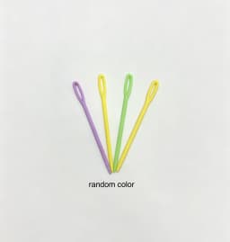 Household plastic sweater sewing needle DIY knitting tool sewing needle wool sewing needle cross stitch plastic needle