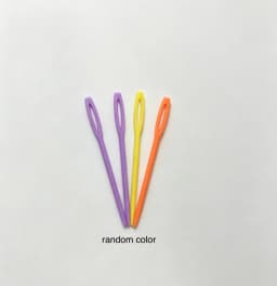 Household plastic sweater sewing needle DIY knitting tool sewing needle wool sewing needle cross stitch plastic needle