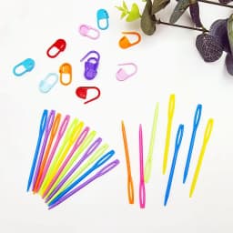 Household plastic sweater sewing needle DIY knitting tool sewing needle wool sewing needle cross stitch plastic needle
