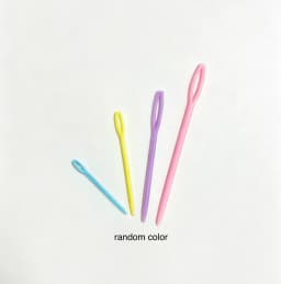 Household plastic sweater sewing needle DIY knitting tool sewing needle wool sewing needle cross stitch plastic needle