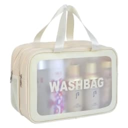 Wet-Dry Separation Makeup Bag Portable Toiletry Bag Travel Essentials Large Capacity Storage Bag Fitness Swimming Essentials