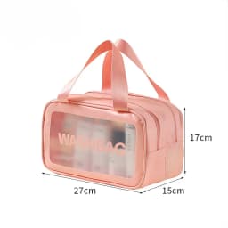 Wet-Dry Separation Makeup Bag Portable Toiletry Bag Travel Essentials Large Capacity Storage Bag Fitness Swimming Essentials