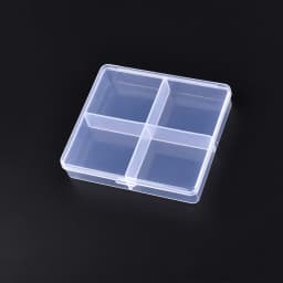 Plastic Transparent Storage Box Jewelry Beads Container Jewelry Tools Accessories Box Small Items Sundries Organizer Case