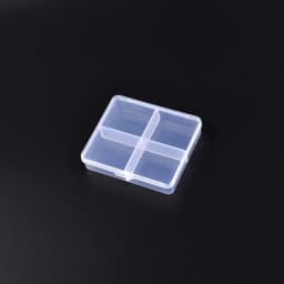 Plastic Transparent Storage Box Jewelry Beads Container Jewelry Tools Accessories Box Small Items Sundries Organizer Case