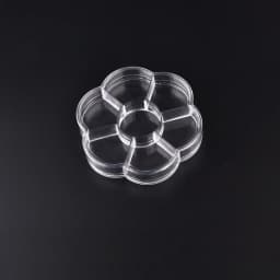 Plastic Transparent Storage Box Jewelry Beads Container Jewelry Tools Accessories Box Small Items Sundries Organizer Case