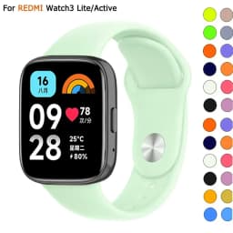 Silicone Strap for Redmi Watch 5 Active 5 Lite 22mm Sport Wristband Bracelet for Xiaomi Redmi Watch 3 Active 3 Lite Watchband
