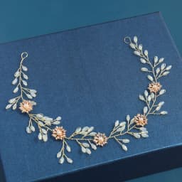 2020 Wedding Hair Accessories Crystal Pearl Headband tiara Flower Headpiece Hair Vine Women Hair Jewelry Bridal Hair Accessories