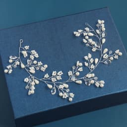 2020 Wedding Hair Accessories Crystal Pearl Headband tiara Flower Headpiece Hair Vine Women Hair Jewelry Bridal Hair Accessories