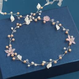 2020 Wedding Hair Accessories Crystal Pearl Headband tiara Flower Headpiece Hair Vine Women Hair Jewelry Bridal Hair Accessories