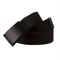 A suit of men elastic elastic elastic automatic buckle belt casual woven outdoor zippy belt using daily commuting