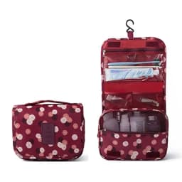 Multifunctional Travel Hook Makeup Bag Cosmetics Storage Bag Waterproof Toiletries Beauty Organizer Ladies Bathroom Storage Bag