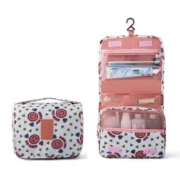 Multifunctional Travel Hook Makeup Bag Cosmetics Storage Bag Waterproof Toiletries Beauty Organizer Ladies Bathroom Storage Bag