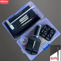 Watch Repair Tool Set Watch Link Band Slit Strap Bracelet Chain Pin Remover Adjuster Tool Kit