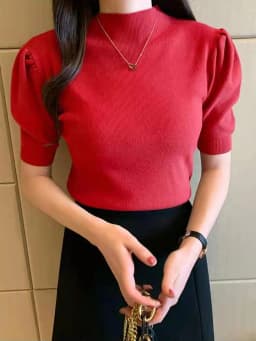 Blusas Mujer De Moda 2023 Verano Short Sleeve White Knitted Sweater Women Pullovers Women Tops Knit Women Sweater Sweaters G03