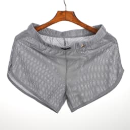 Breathable Mesh Boxers for Men - Loose-Fit Athletic Underwear with Enhancing Pouch Arrow Shorts