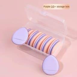 5/10Pcs Mini Finger Puff Foundation Small Air Cushion Powder Sponge Face Concealer BB Cream Cosmetic Applicator Makeup Tools