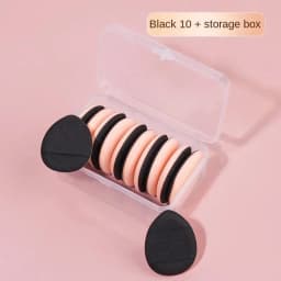 5/10Pcs Mini Finger Puff Foundation Small Air Cushion Powder Sponge Face Concealer BB Cream Cosmetic Applicator Makeup Tools