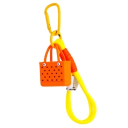 Fashion Simulation Beach Bag Keychain Women's Bag Pendants Keychain Pendant Charm Wallet Accessories
