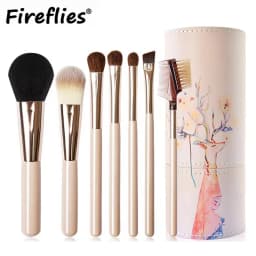 12pcs Makeup Brush Kit Soft Synthetic Hair Make Up Brushes Foundation Blush Eyeshadow Cosmetic Makeup Tools