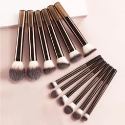12pcs Makeup Brush Kit Soft Synthetic Hair Make Up Brushes Foundation Blush Eyeshadow Cosmetic Makeup Tools