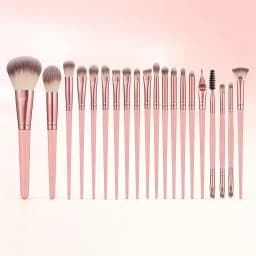 12pcs Makeup Brush Kit Soft Synthetic Hair Make Up Brushes Foundation Blush Eyeshadow Cosmetic Makeup Tools