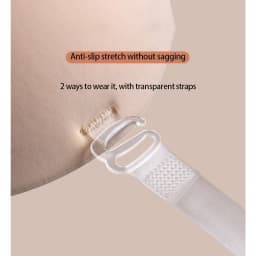 5cm Thick Adhesive Padded Bra，Push Up Strapless Bra，Reusable Invisible Nipple Tape，Front Closure Brea Ast Lift Breast Stickers