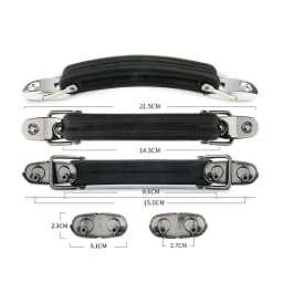 Luggage Handle Handle Grip Trolley Handle Suitcase Handle Bag Handle Replacement Universal Travel Black Luggage Bag Accessories