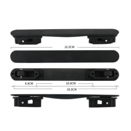 Luggage Handle Handle Grip Trolley Handle Suitcase Handle Bag Handle Replacement Universal Travel Black Luggage Bag Accessories