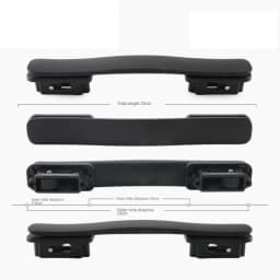 Luggage Handle Handle Grip Trolley Handle Suitcase Handle Bag Handle Replacement Universal Travel Black Luggage Bag Accessories
