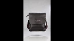 The Leisure Business Single Shoulder Bag Polo Vertical Bag Man Trend Inclined Shoulder Bag