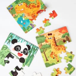 Magnetic Puzzles Games for Kids Busy Quiet Cartoon Animals Jigsaw Book Montessori Baby Educational Toys Children's Early Gifts