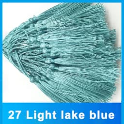 100-500Pcs 13cm Silky Tassels with Cord Loop Handmade Soft Flossy Bookmark Tassel for Jewelry Making DIY Craft Sewing Accessory