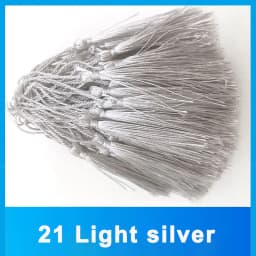 100-500Pcs 13cm Silky Tassels with Cord Loop Handmade Soft Flossy Bookmark Tassel for Jewelry Making DIY Craft Sewing Accessory